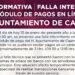 COMUNICADO del Ayuntamiento de Cajeme