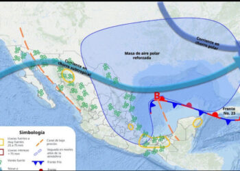 Prevalecen temperaturas de -5°C a -0°C en regiones altas montañosas del norte y oriente