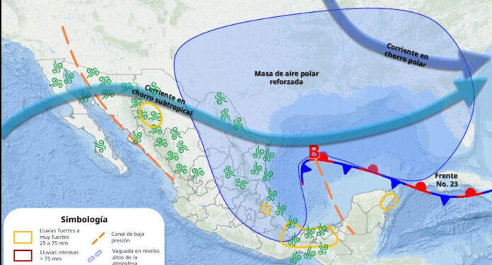 Prevalecen temperaturas de -5°C a -0°C en regiones altas montañosas del norte y oriente