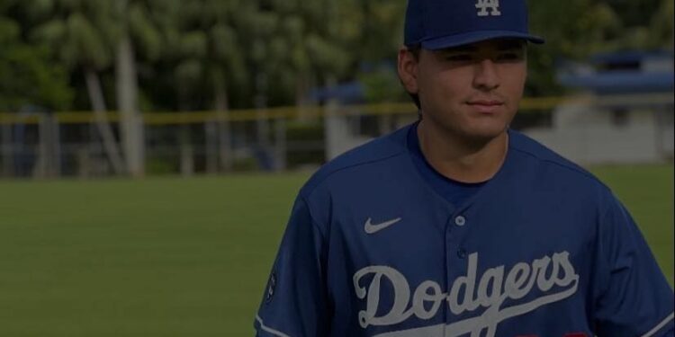 Es Román Camacho prospecto de los Dodgers de Los Angeles