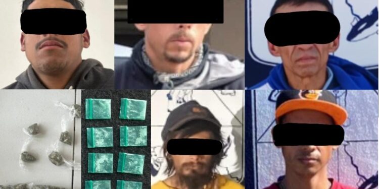 Incauta Gobierno de Sonora narcótico a personas detenidas durante operativos