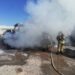 BOMBEROS DE CAJEME CONTROLAN INCENDIO DE TRÁILER EN EL PARQUE INDUSTRIAL