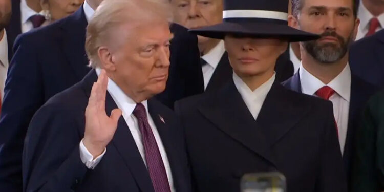 Asume cargo Donald Trump como el 47 presidente de EU