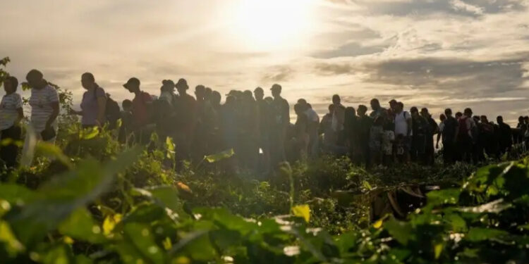 Asume Trump con flujo incesante de migrantes hacia EU