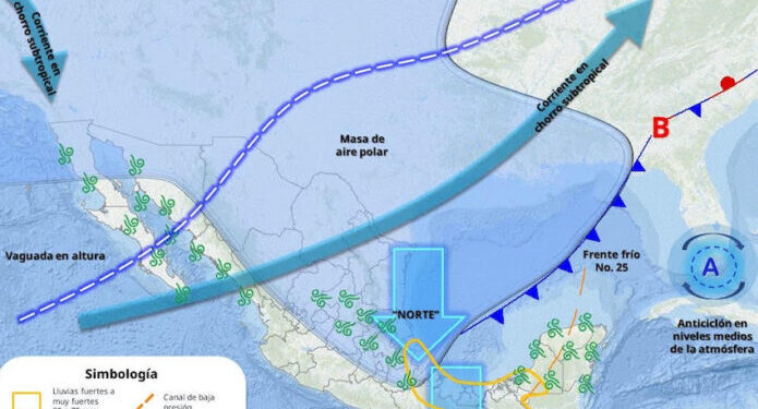 Seguirá haciendo frío la próxima semana, y vientos fuertes, por la llegada de un nuevo sistema frontal
