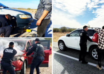 Gobierno de Sonora brindó seguridad y apoyo en carreteras con operativo Corredor Seguro