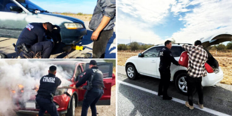 Gobierno de Sonora brindó seguridad y apoyo en carreteras con operativo Corredor Seguro