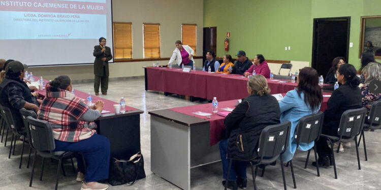 Instituto Cajemense De La Mujer (Icm) Imparte Plática Informativa A Comisarios Y Delegados