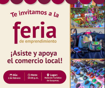 Invitan este domingo 2 de febrero a la Feria de Emprendimiento