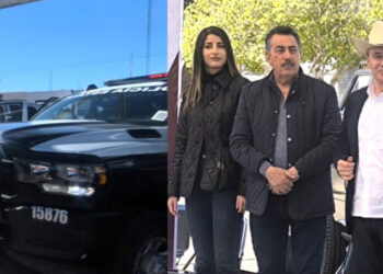 Acompaña Javier Lamarque A Gobernador Alfonso Durazo A Entrega De Patrullas Y Equipamiento Para Policía Estatal
