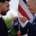 Biden galardona a Messi con la Medalla Presidencial de la Libertad