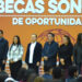 Participan Gobernador Alfonso Durazo y Presidente Javier Lamarque en entrega de becas a estudiantes de universidades públicas de Cajeme
