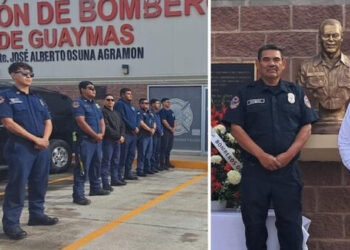 Rinden homenaje a Comandante de Bomberos, José Alberto Osuna