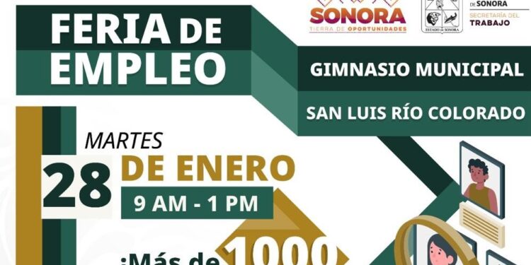 Invita Gobierno de Sonora a Ferias de Empleo en el sur y norte del estado