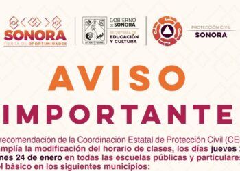 Modificación de horario se amplía a 13 municipios por recomendación de Protección Civil: SEC