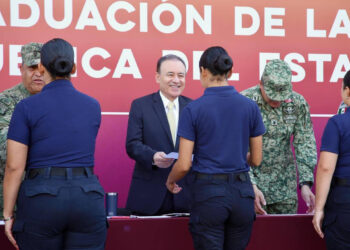 Gobernador Durazo impulsa nueva generación de policías de élite con USP