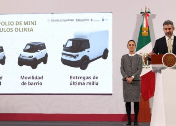 Presentan proyecto de auto eléctrico ‘Olinia’; costos de entre los 90 y 150 mil pesos