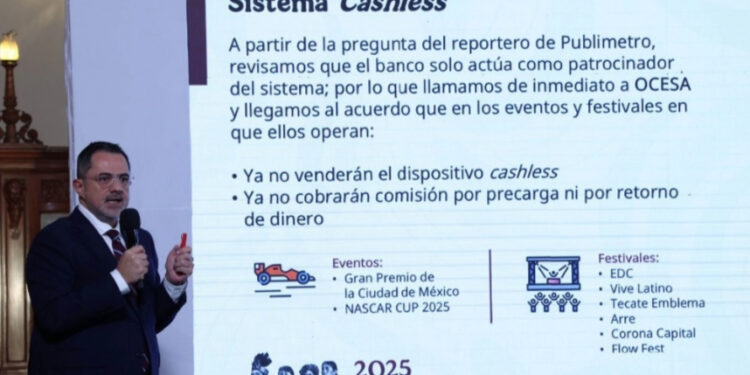 Ocesa ya no venderá la pulsera «cashless»: Profeco