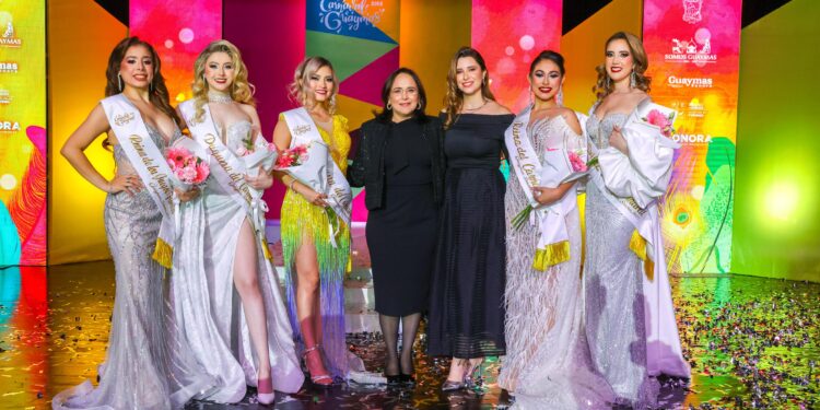 Es Karla Sereno la reina del Carnaval Guaymas 2025 ¡La fiesta es nuestra!