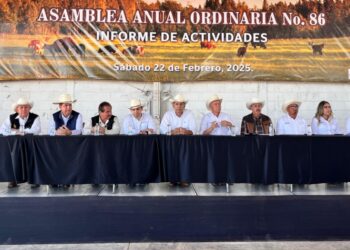 Javier Lamarque acompaña a la asociación ganadera local del Valle del Yaqui en su asamblea anual ordinaria #86