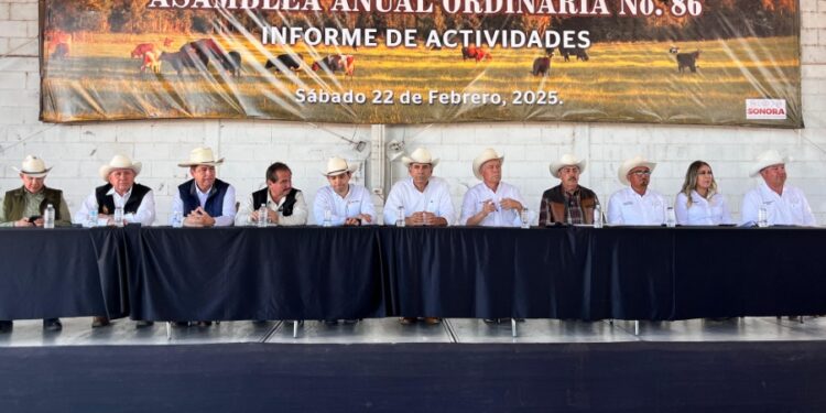 Javier Lamarque acompaña a la asociación ganadera local del Valle del Yaqui en su asamblea anual ordinaria #86