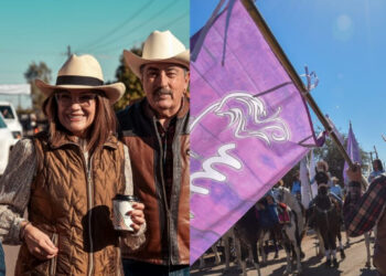 Acompaña Javier Lamarque arranque del 15 aniversario de la cabalgata con aroma de mujer en el camp0 30