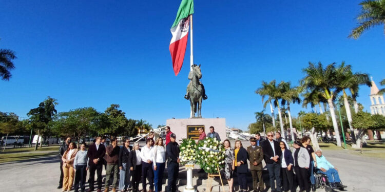 Conmemora gobierno de Cajeme 145 aniversario del natalicio del gral. Álvaro Obregón