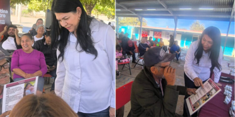 Continúa con entrega de lentes para adultos Dip: Ernestina Castro