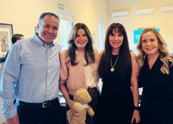 Trabajan Toño Astiazarán y Patty Ruibal junto a Make A Wish por la salud de la niñez hermosillense
