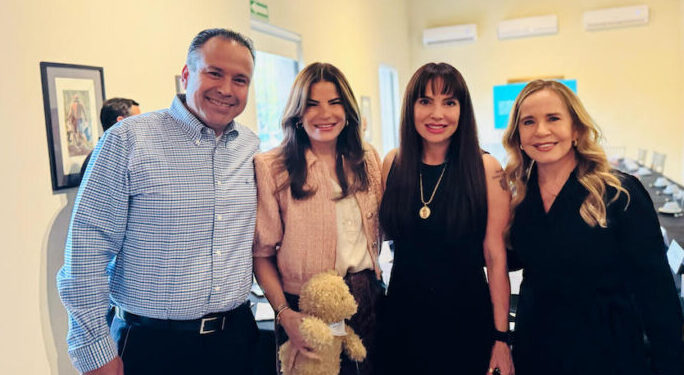 Trabajan Toño Astiazarán y Patty Ruibal junto a Make A Wish por la salud de la niñez hermosillense