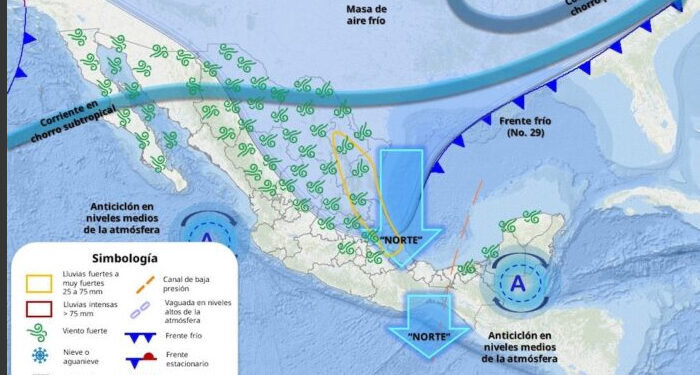 Dos nuevos frentes fríos en Sonora