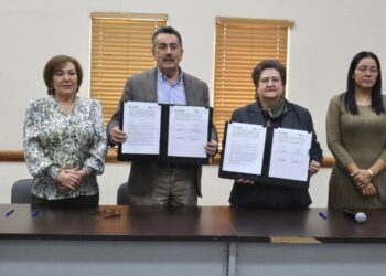 Firma convenio Cecyte Sonora con el H. Ayuntamiento de Cajeme en beneficio de los estudiantes.