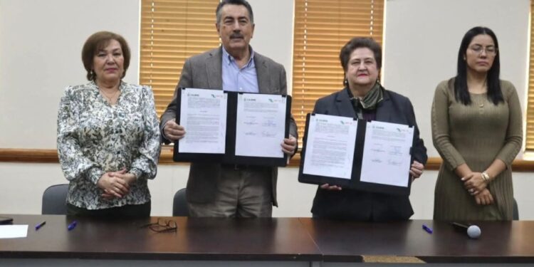 Firma convenio Cecyte Sonora con el H. Ayuntamiento de Cajeme en beneficio de los estudiantes.