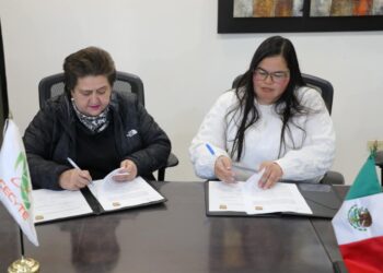 Firma Cecites Sonora convenio con el H Ayuntamiento De Bacoachi 2024-2027.