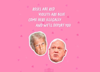 Comparte Casa Blanca irónico mensaje de San Valentin a los migrantes