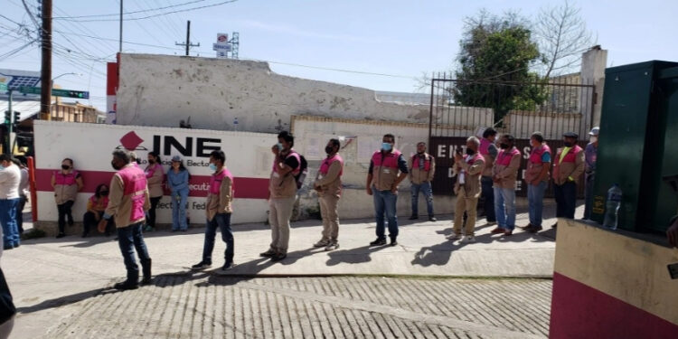 INE conforma mesa directiva para elección del PJ en Nuevo Laredo