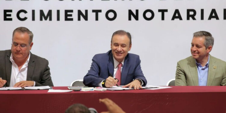Gobernador Durazo logra descuentos notariales del 50% con Programa de Fortalecimiento Notarial