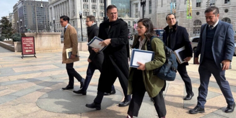 «Diálogo constructivo», reunión con funcionarios comerciales de EU: Ebrard