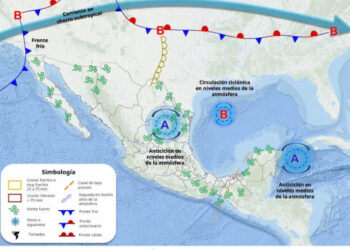 Se espera para mañana aproximación del nuevo frente frío