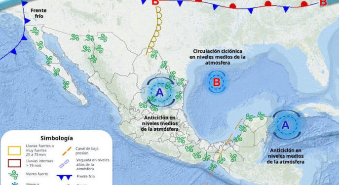 Se espera para mañana aproximación del nuevo frente frío