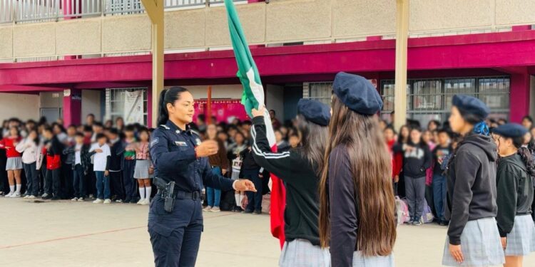 Policía Estatal imparte pláticas a estudiantes sobre prevención de delitos: Secretaría de Seguridad Pública