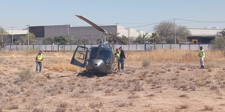 Cae Helicoptero en el que viajaba el empresario Samuel Fraijo Flores