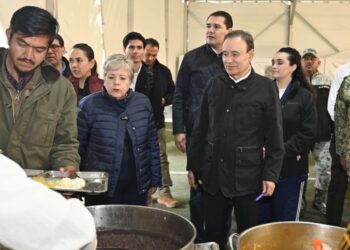 Gobernador Durazo y Presidenta Sheinbaum garantizan trato digno en albergues para personas repatriadas en Sonora