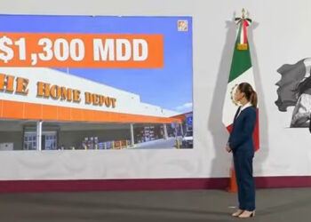 Home Depot anuncia, en mañanera de Sheinbaum, inversión de mil 300 mdd en México