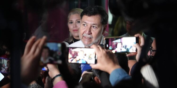 México Fernández Noroña anuncia que se afiliará a Morena