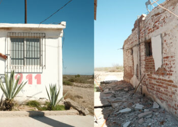 Inician trabajos de rehabilitación de la Base Policial de Huatabampito