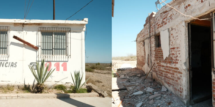 Inician trabajos de rehabilitación de la Base Policial de Huatabampito