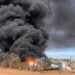 Hombres armados incendian recicladora en Hermosillo