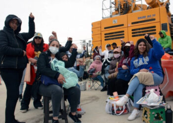 Protestan docentes de Zacatecas para exigir pago de becas