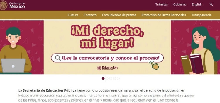 Publica SEP convocatoria para asignación a educación media superior en ZMVM